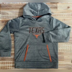Texas Longhorns Athletic Hoodie Pullover Kangaroo Pocket Big Boys size YM